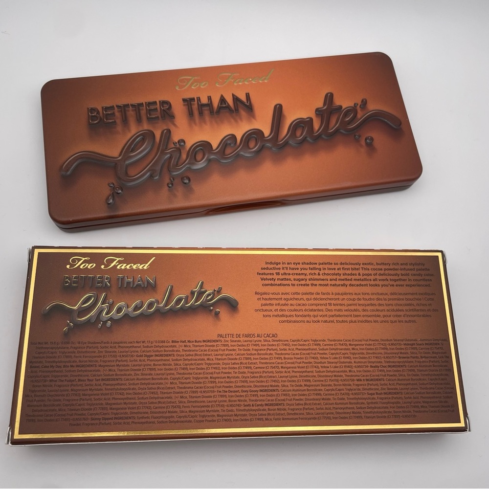 TOO FACED | Better Than Chocolate | Eyeshadow Palette (Brand New!) ✨ - Picture 10 of 14